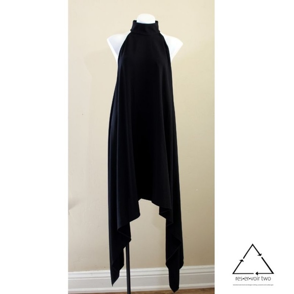 Gareth Pugh Asymmetric Crepe Halterneck Dress - Picture 4 of 8